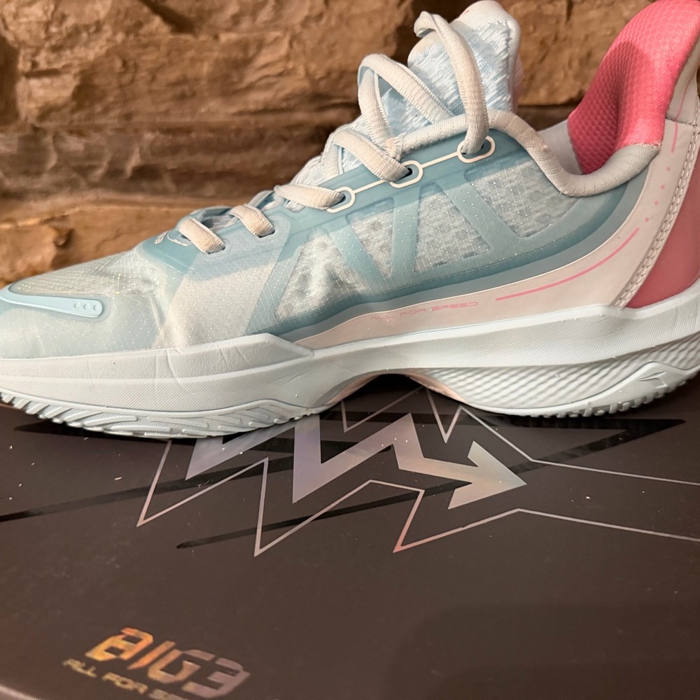 361° Women’s Pink & Light Blue Dual-Color Sneakers - Picture 9 of 12